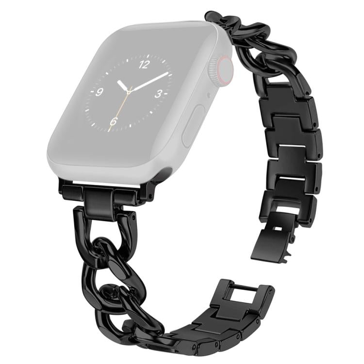 Cinturino per orologio xDfind Double Circle in metallo, For Apple Watch 42 / 44 / 45 / 46 / 49mm, For Apple Watch 38 / 40 / 41 / S10 42mm