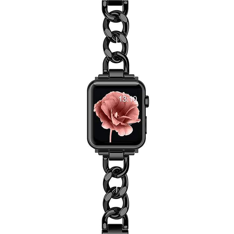 Cinturino per orologio xDfind Double Circle in metallo, For Apple Watch 42 / 44 / 45 / 46 / 49mm, For Apple Watch 38 / 40 / 41 / S10 42mm
