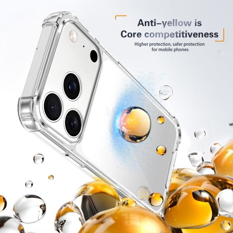 Custodia per telefono antiurto a quattro angoli in acrilico + TPU, For iPhone 17 Pro Max, For iPhone 17 Pro, For iPhone 17, For iPhone Air