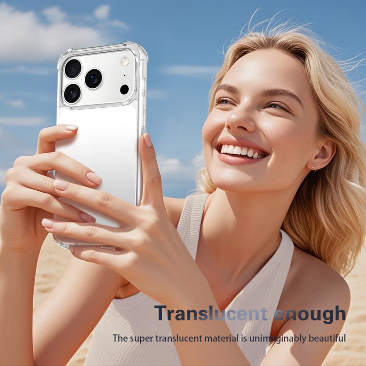 Custodia per telefono antiurto a quattro angoli in acrilico + TPU, For iPhone 17 Pro Max, For iPhone 17 Pro, For iPhone 17, For iPhone Air