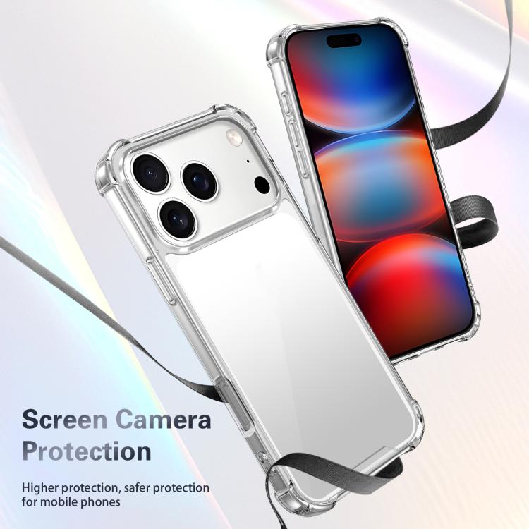 Custodia per telefono antiurto a quattro angoli in acrilico + TPU, For iPhone 17 Pro Max, For iPhone 17 Pro, For iPhone 17, For iPhone Air