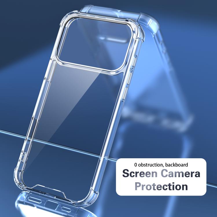 Custodia per telefono antiurto a quattro angoli in acrilico + TPU, For iPhone 17 Pro Max, For iPhone 17 Pro, For iPhone 17, For iPhone Air