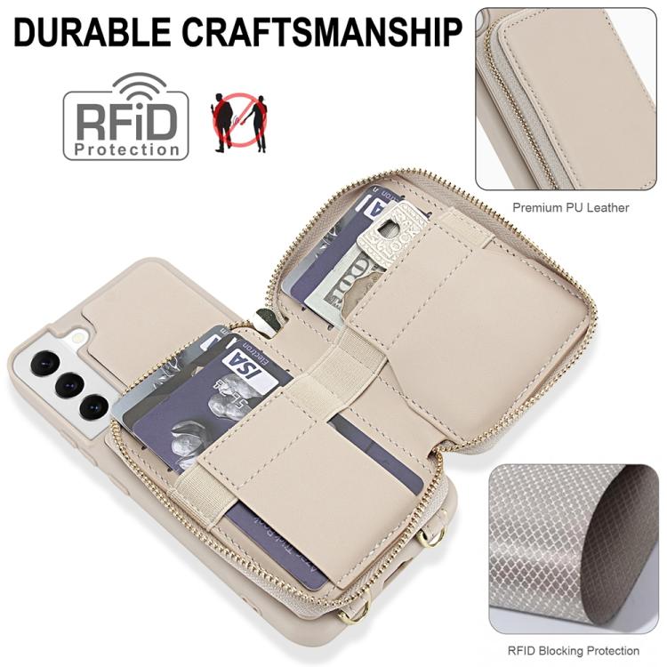 Borsa a tracolla con protezione RFID per Samsung Galaxy S22 5G