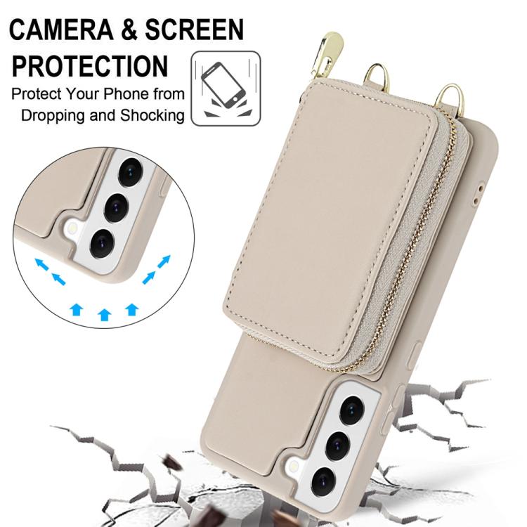 Borsa a tracolla con protezione RFID per Samsung Galaxy S22 5G