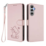 Custodia in pelle con ciondolo per Samsung Galaxy A24 4G e A23 4G / 5G e A23