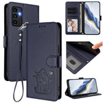 Custodia in pelle con ciondolo per Samsung Galaxy A13 4G e A53 5G