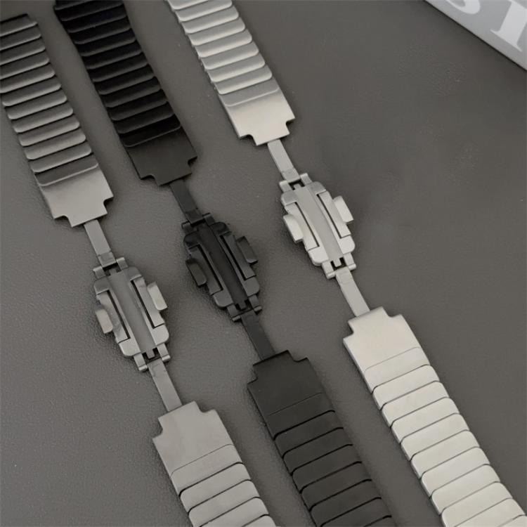 Cinturino per orologio in acciaio inossidabile staccabile con un lato a perline, For  Amazfit T-Rex 3, For  Amazfit T-Rex 2, For Amazfit T-Rex Pro
