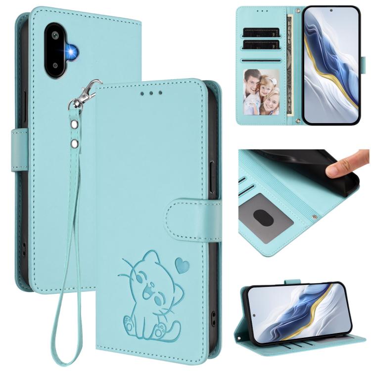 Custodia in pelle con ciondolo per Samsung Galaxy M16 5G e M06 5G