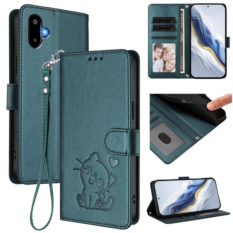 Custodia in pelle con ciondolo per Samsung Galaxy M16 5G e M06 5G