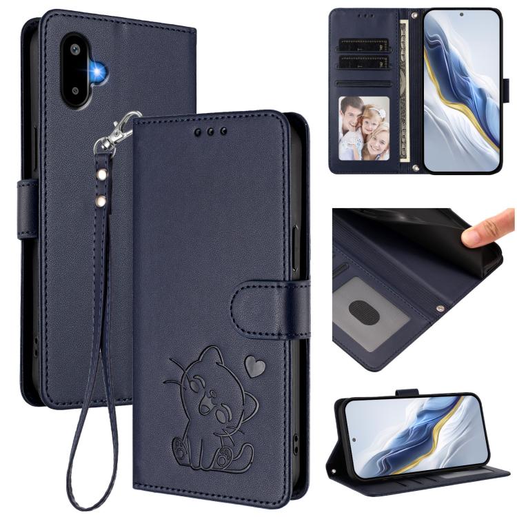 Custodia in pelle con ciondolo per Samsung Galaxy M16 5G e M06 5G