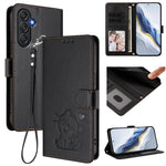 Custodia in pelle con ciondolo per Samsung Galaxy M54 5G, F54 5G e M14 5G