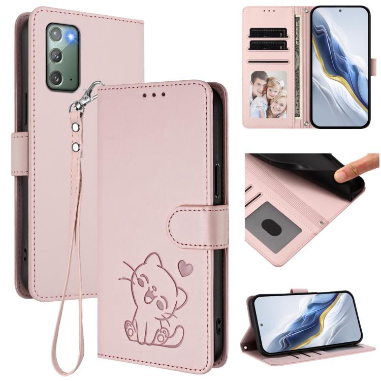 Custodia in pelle con ciondolo per Samsung Galaxy Note20