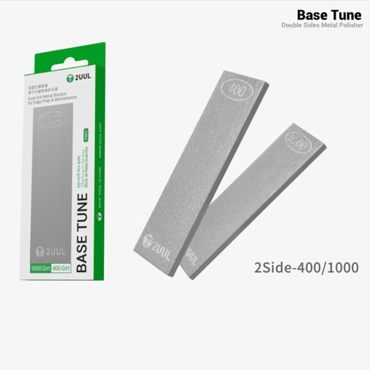2UUL FM01 Lucidatrice per metalli a doppia faccia con base di sintonizzazione grana 400/1000, 2UUL FM01