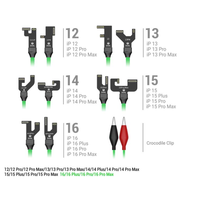 Cavo di test 2UUL PW09 per alimentatore iPhone 12-16 - immagine 5