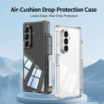 Custodia con cerniera airbag e supporto per Galaxy Z Fold8 Ultra 5G e Samsung