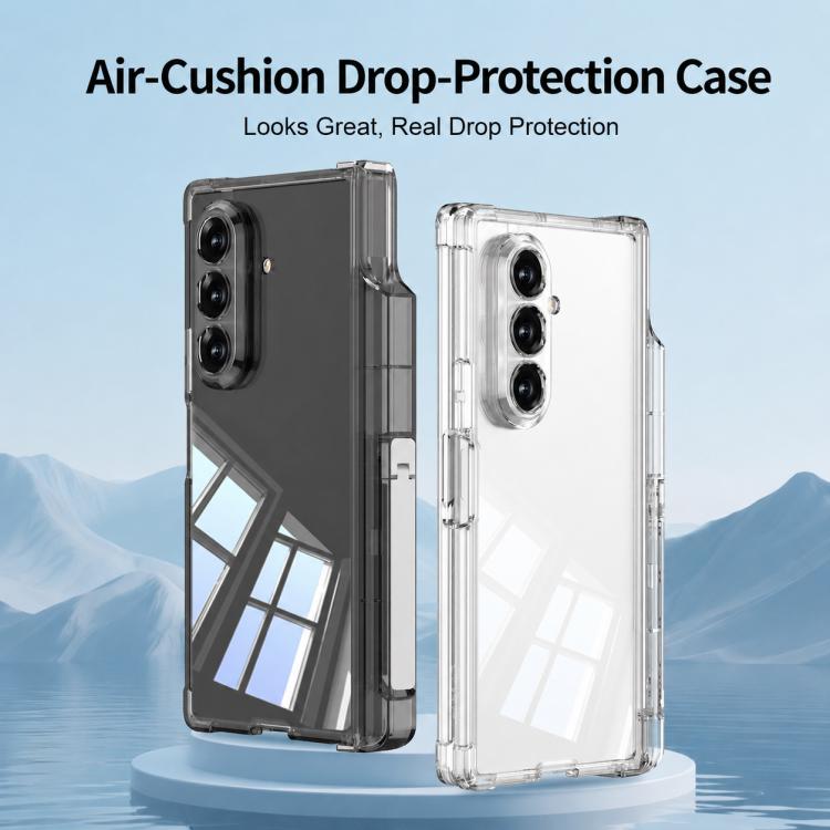 Custodia con cerniera airbag e supporto per Galaxy Z Fold8 Ultra 5G e Samsung