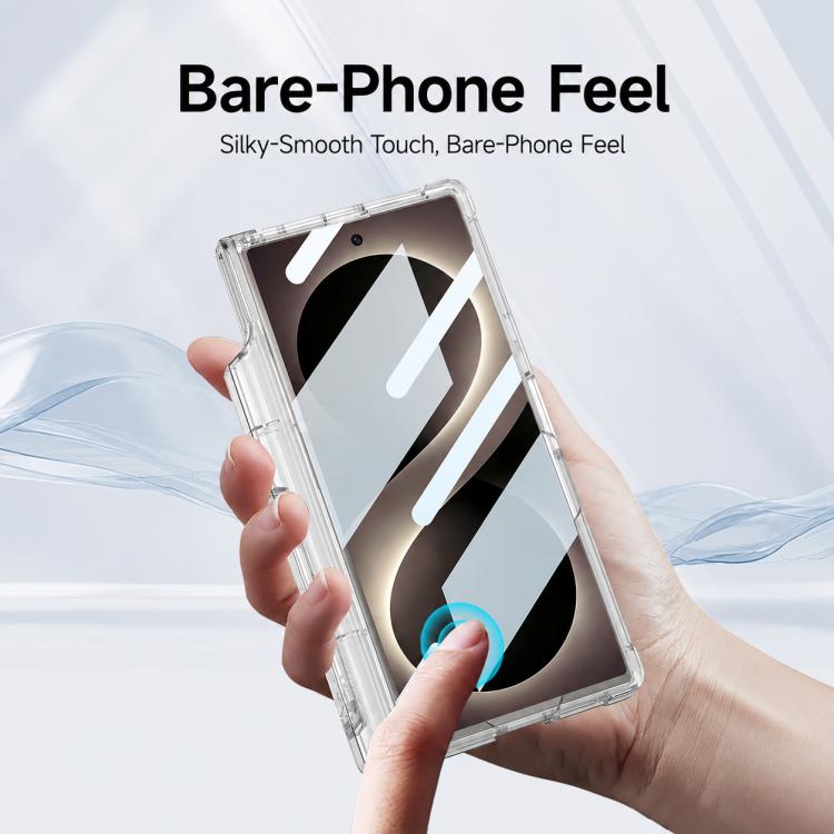 Custodia con cerniera airbag e supporto per Galaxy Z Fold8 Ultra 5G e Samsung