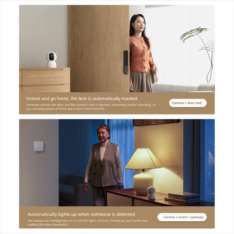 Telecamera intelligente Xiaomi 4K Ultra HD con AI e visione nottu