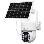 Sistema videosorveglianza wireless 4MP 2K con pannello solare
