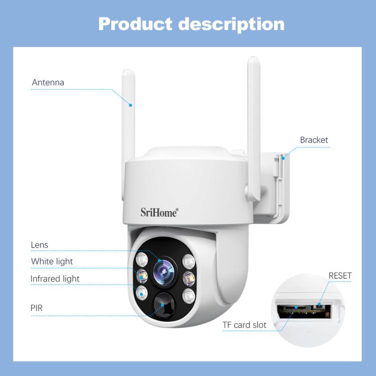 Sistema videosorveglianza wireless 4MP 2K con pannello solare
