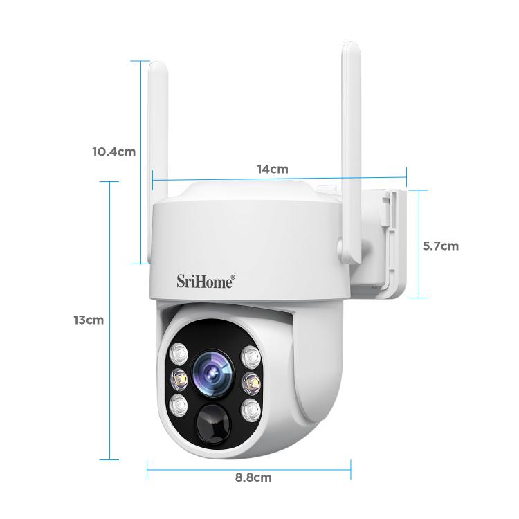 Sistema videosorveglianza wireless 4MP 2K con pannello solare