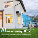 Sistema videosorveglianza wireless 4MP 2K con pannello solare