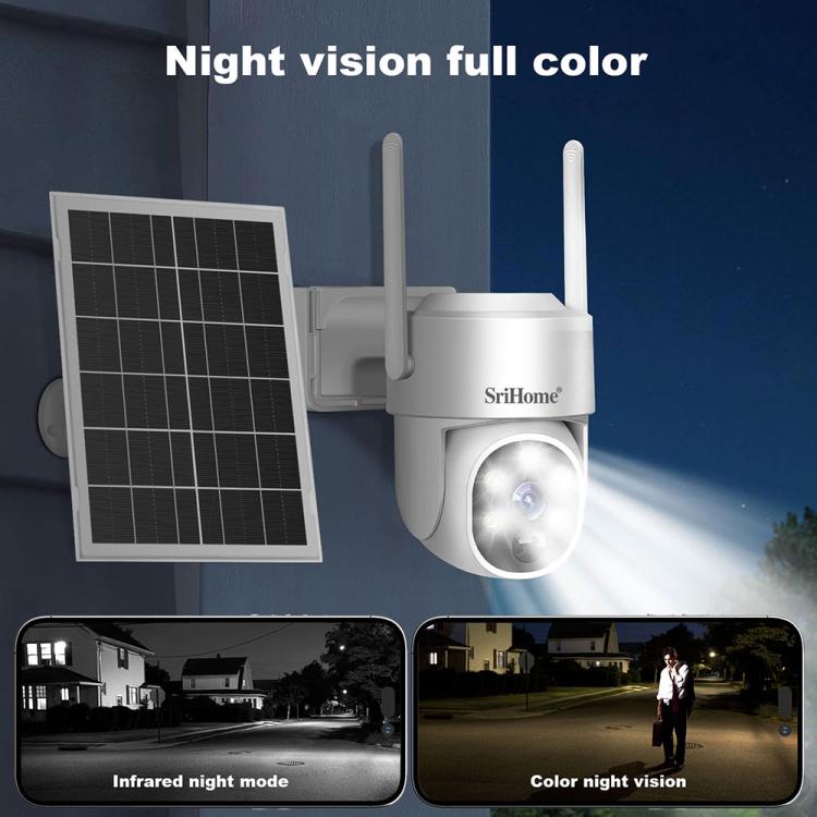 Sistema videosorveglianza wireless 4MP 2K con pannello solare