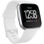 Cinturino per orologio xDfind in silicone tinta unita per Fitbit Versa 2, L