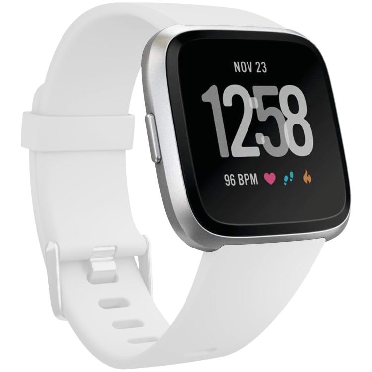 Cinturino per orologio xDfind in silicone tinta unita per Fitbit Versa 2, L