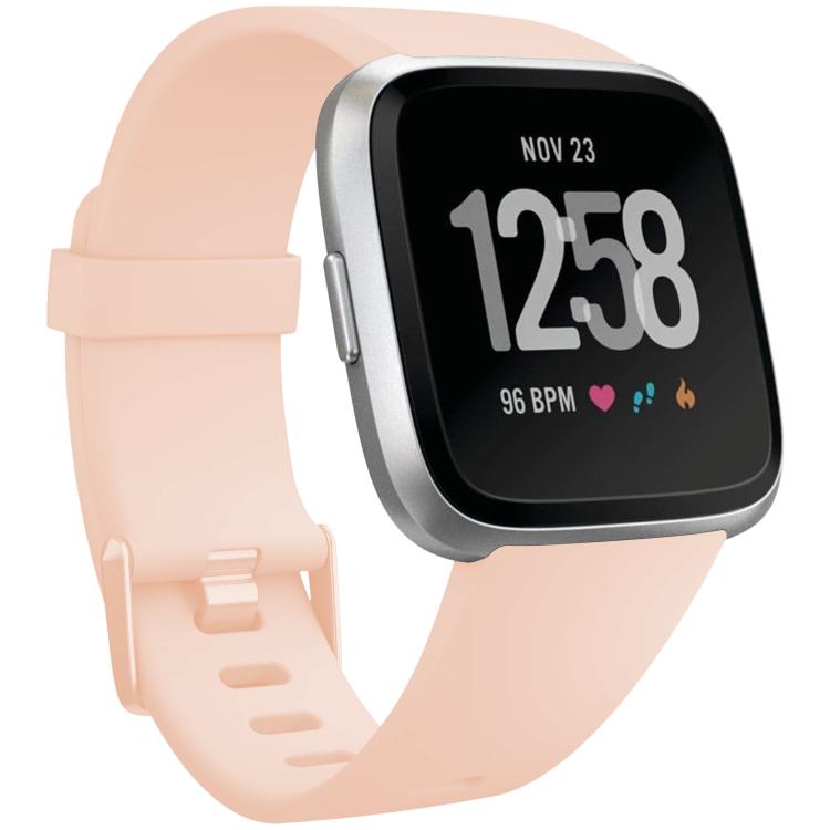 Cinturino per orologio xDfind in silicone tinta unita per Fitbit Versa 2, L
