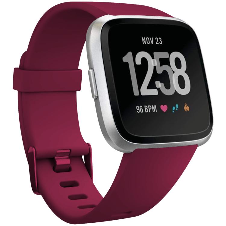 Cinturino per orologio xDfind in silicone tinta unita per Fitbit Versa 2, L