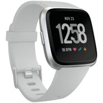 Cinturino per orologio xDfind in silicone tinta unita per Fitbit Versa 2, L