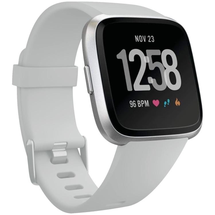 Cinturino per orologio xDfind in silicone tinta unita per Fitbit Versa 2, L