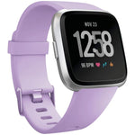 Cinturino per orologio xDfind in silicone tinta unita per Fitbit Versa 2, L