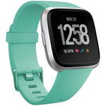 Cinturino per orologio xDfind in silicone tinta unita per Fitbit Versa 2, L