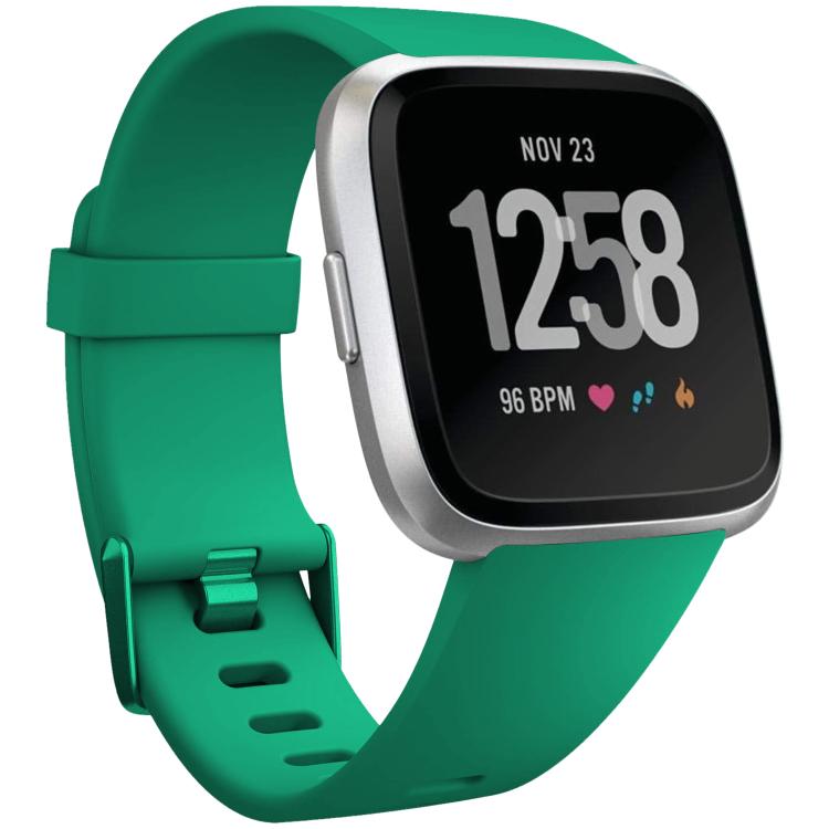 Cinturino per orologio xDfind in silicone tinta unita per Fitbit Versa 2, L