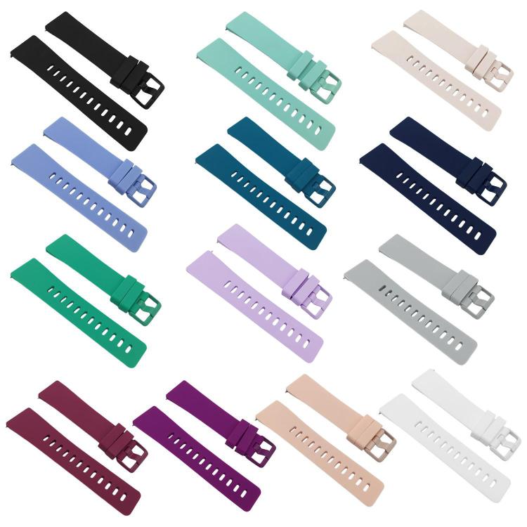 Cinturino per orologio xDfind in silicone tinta unita per Fitbit Versa 2, L