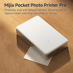 Stampante fotografica tascabile originale Xiaomi Mijia Pro, Xiaomi Mijia Pocket Photo Printer Pro