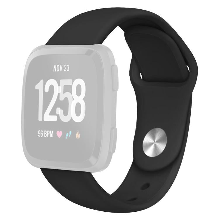 Cinturino in silicone tinta unita con fibbia a rivetto xDfind per Fitbit Versa 2 / Versa / Versa Lite, S