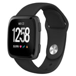 Cinturino in silicone tinta unita con fibbia a rivetto xDfind per Fitbit Versa 2 / Versa / Versa Lite, L
