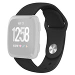 Cinturino in silicone tinta unita con fibbia a rivetto xDfind per Fitbit Versa 2 / Versa / Versa Lite, L