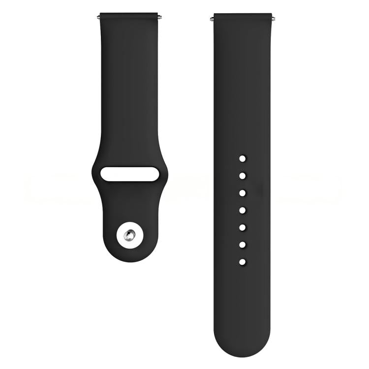 Cinturino in silicone tinta unita con fibbia a rivetto xDfind per Fitbit Versa 2 / Versa / Versa Lite, L