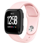 Cinturino in silicone tinta unita con fibbia a rivetto xDfind per Fitbit Versa 2 / Versa / Versa Lite, L