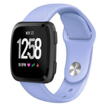 Cinturino in silicone tinta unita con fibbia a rivetto xDfind per Fitbit Versa 2 / Versa / Versa Lite, L