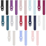 Cinturino in silicone tinta unita con fibbia a rivetto xDfind per Fitbit Versa 2 / Versa / Versa Lite, S