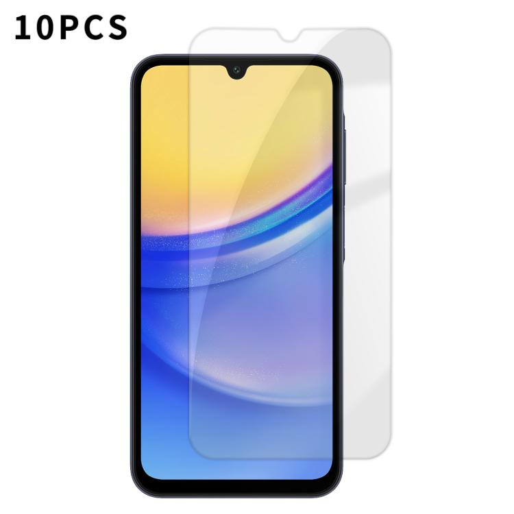 Pellicole in vetro temperato HD anti-impronta per Galaxy A08 4G/5G