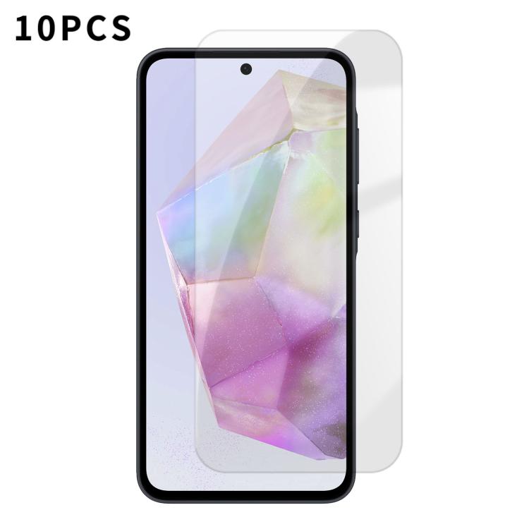 Pellicole in vetro temperato HD anti-impronta per Galaxy A08 4G/5G