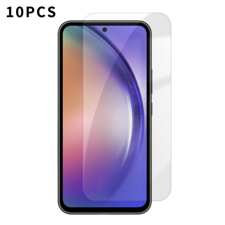Pellicole in vetro temperato HD anti-impronta per Galaxy A08 4G/5G