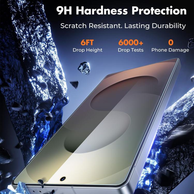 Pellicole in vetro temperato HD anti-impronta per Galaxy A08 4G/5G