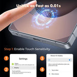 Pellicole in vetro temperato HD anti-impronta per Samsung Galaxy S22-S26 5G